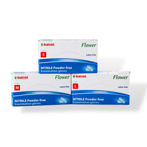 Batist - Flower Nitrile Gloves - Medicline Supplies